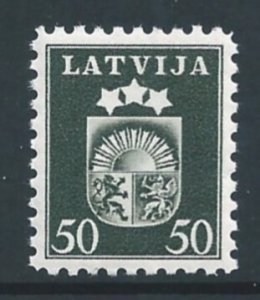 Latvia #228 NH 50s Arms & Stars