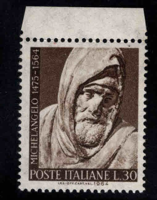 Italy Scott 890 MNH** Nicodemus by Michelangelo stamp