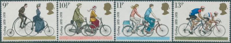 Great Britain 1978 SG1067-1070 QEII Cyclists set MNH