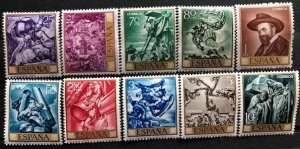 Spain 1337-1346 MNH