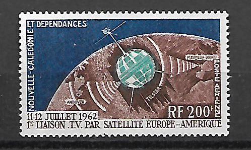 NEW CALEDONIA C33 MNH TELESTAR ISSUE 1962