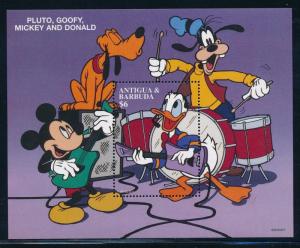 Disney Antigua - Musical Band MNH  #2036 (1997)