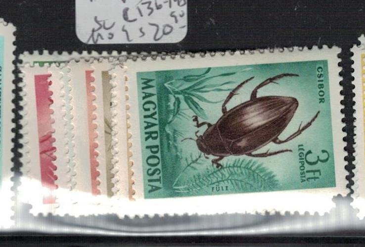 Hungary Insects SC C136-145 MOG (2egf)
