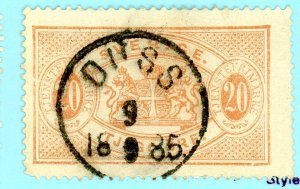 Sweden, Scott #o19, Used