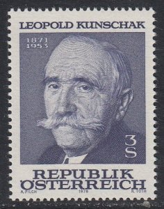 Austria 1075 Kunschak mnh