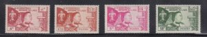 Laos   #52-55   mnh    cat $1.80
