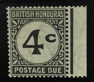 MOMEN: BRITISH HONDURAS SG #D3bw WMK INVERTED MINT OG VLH £300 LOT #61805