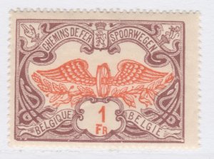 Belgium Parcel Post Railway 1902-1906 1fr MH* Stamp A27P2F21200-