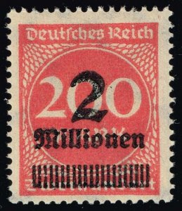 Germany #269 Numeral - Surcharged; MNH