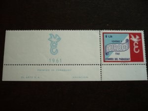 Europa 1961 - Paraguay - Set