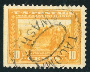 US Stamp #400 Discovery of San Francisco Bay 10c - USED - CV $20.00