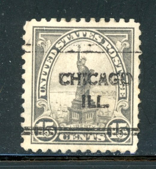 PKStamps - US - Precancels - Used - The Stamp Box - Actual Item