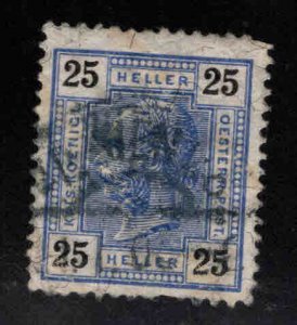 Austria Scott 99a Used stamp,