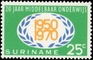 Suriname #369-370, Complete Set(2), 1970, Never Hinged