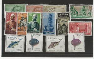 Spanish Sahara, 1955-66 four sets MNH