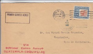 1929, 1st Flt., Guatemala City to Esquipulas, See Remark (35076)