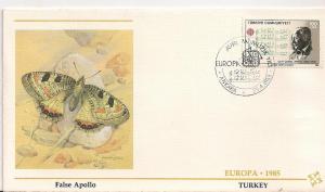 False Apollo Butterfly Eupopa 1985 Cover