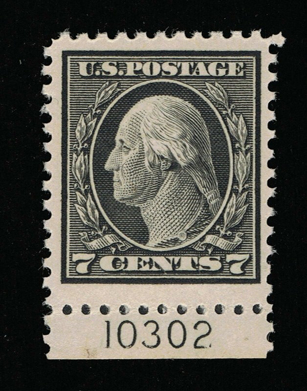 GENUINE SCOTT #507 F-VF MINT OG NH PSAG CERT 1917 BLACK PERF-11 PLATE #10302