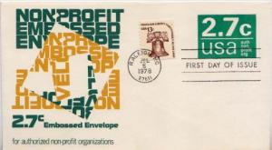 United States, First Day Cover, Postal Stationery