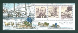 Greenland. 2004 Souvenir Sheet MNH. Otto Sverdrup. Sc# 426a  Engraver: M. Morck