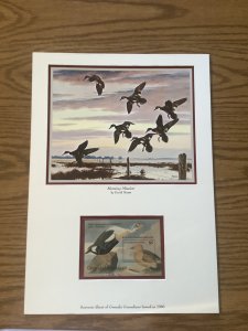 #736 David Maass Art Print Collection Postal Commemorative Society (10806)