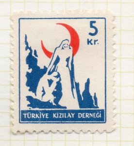 Turkey Crescent Issue 1948 Child Welfare Fine Mint Hinged 5K. NW-270728