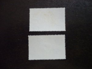 Stamps - British Honduras - Scott# 234-235 - Mint Hinged Part Set of 2 Stamps