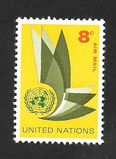 U.N. NY 1963 - MNH - Scott #C9