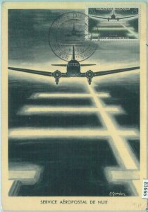 83666 - FRANCE  - Postal History -  FDC MAXIMUM CARD  1959  airplane AVIATION