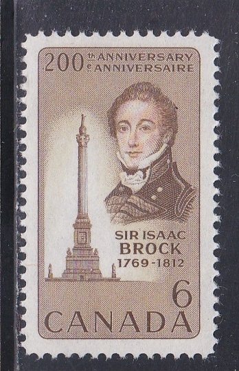 Canada # 501, Sir Issac Brock, Mint NH