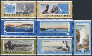 Russia 3281-3287 blocks/4, MNH. Mi 3304-3310. Far Eastern Territories, 1966.