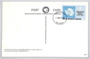 BRITISH ANTARCTIC TERRITORY Cover 1981 {samwells-covers}ZK110