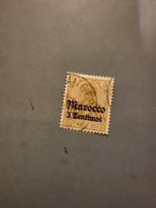 Stamps German Offices in Morocco Scott #20 used