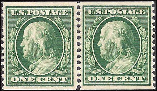 352 Mint,OG,H... Pair... SCV $260.00