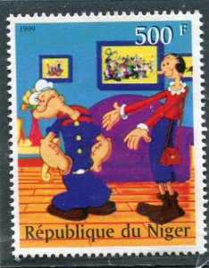 Niger 1999 POPEYE The Tailor Man 1 value Perforated Mint (NH)