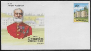 Norfolk Island 1988 Commandants Envelope Set