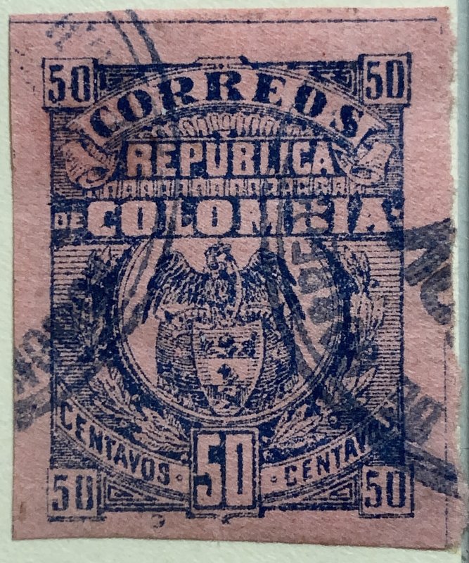 AlexStamps COLUMBIA #288 XF Used 