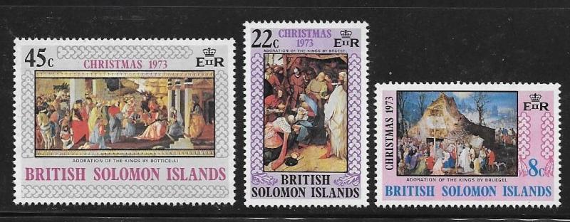 Solomon islands 1973 Christmas MNH A239