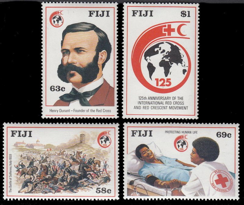 Fiji 599 - 602 MNH