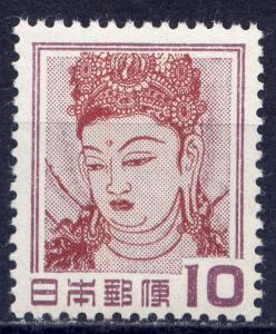 JAPAN Sc#580 1953 Kannon Wall Painting MNH