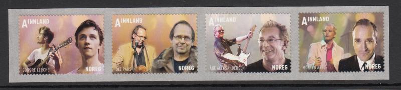 Norway 2012 Strip of 4 A Innland Male Singers