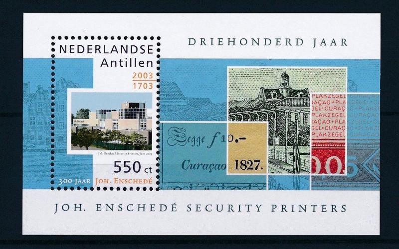 [NA1441] Netherlands Antilles Antillen 2003 Johan Enschede S/S MNH # 1441