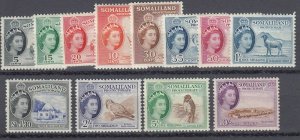 Somaliland Protectorate, Sc 128-139 (SG 137-148), MLH