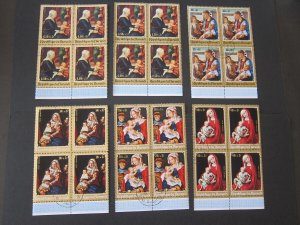 Burundi 1970 Sc B45-48,CB12-4 BLK(4) set MNH CTO