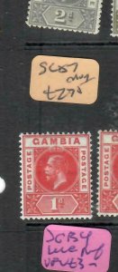 GAMBIA (PP3012B)  KGV   1D  SG 87   MOG 