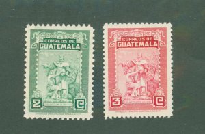 Guatemala 327-8 MNH BIN $1.00
