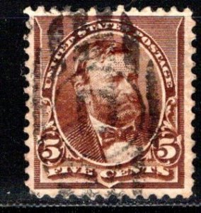 United States Scott # 223, used