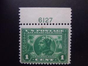 1914 #401 1c Panama-Pacific Expo  MNH OG F/VF CV $80.00