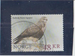 Norway  Scott#  1842  Used  (2018 Rough-Legged Hawk)