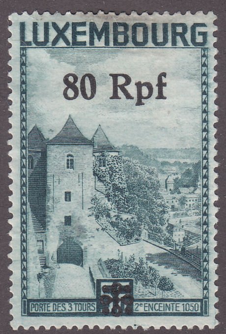 Luxembourg N31 Gate of 3 Towers O/P 1940